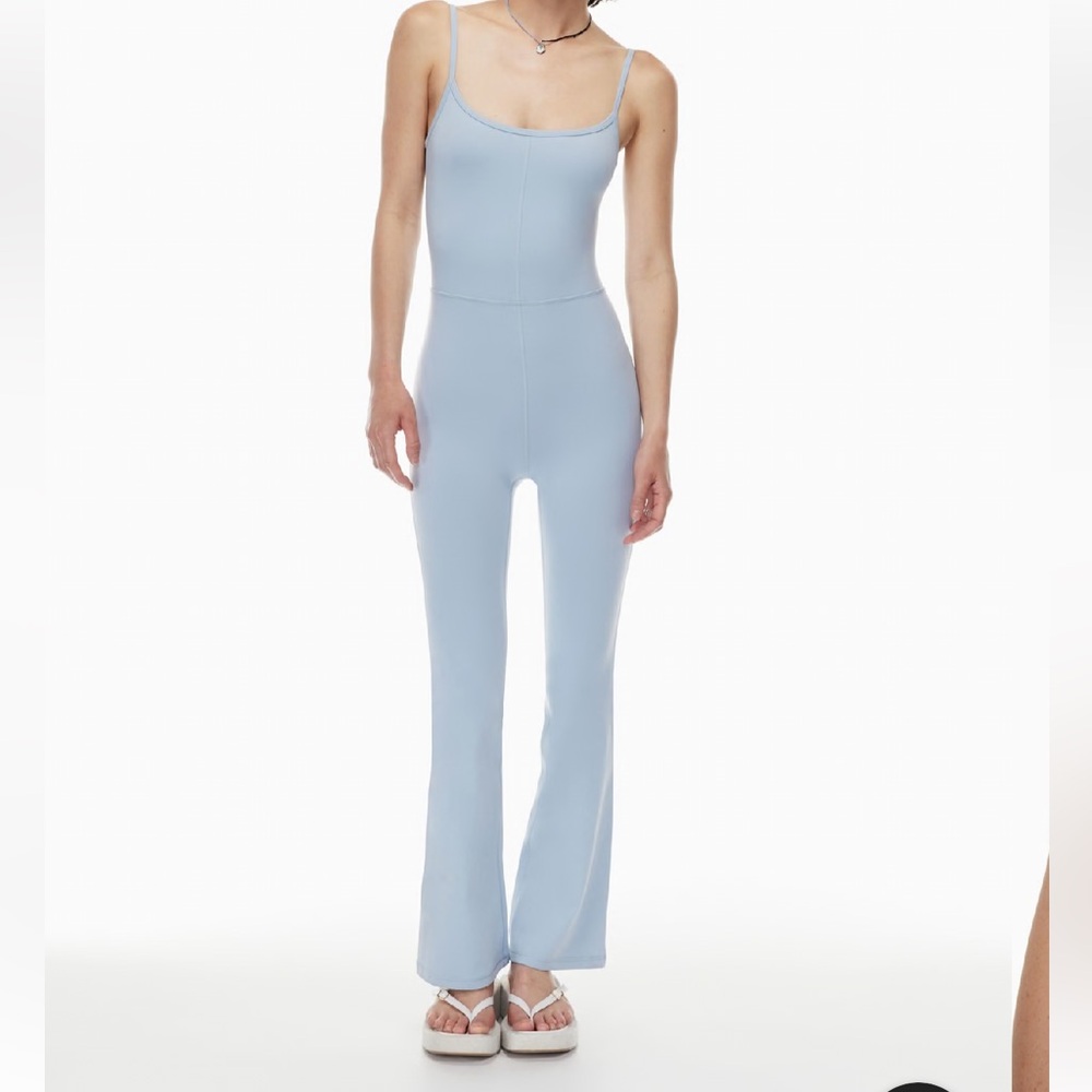 Wilfred Light Blue Fitted Jumpsuit